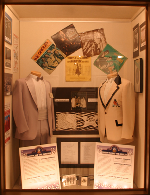 Danny and The Juniors Display at The Vocal Group Hall of Fame