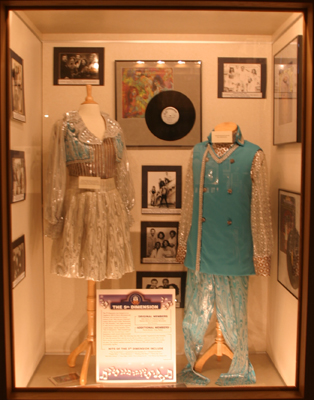 The Fifth Dimensions display at The Vocal Group Hall of Fame.