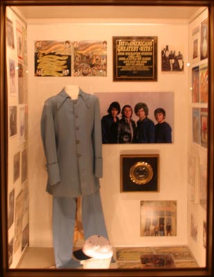 Jay and The Americans display at The Vocal Group Hall of Fame.