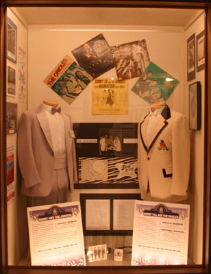 Sonny Til and The Orioles display at The Vocal Group Hall of Fame.