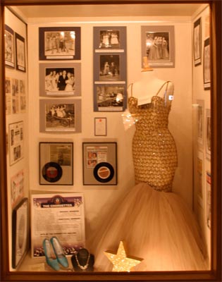 The Chordettes display at The Vocal Group Hall of Fame.