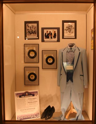 The Coasters display at The Vocal Group Hall of Fame.