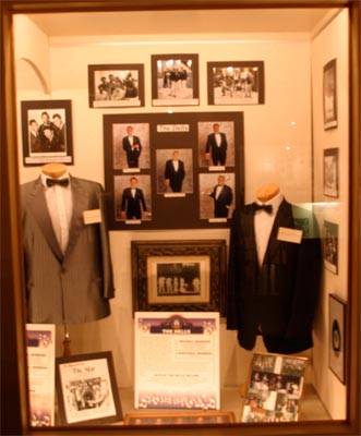The Dells display at The Vocal Group Hall of Fame.