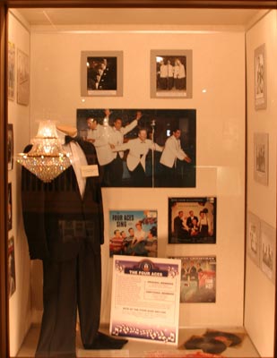 The Four Acesdisplay at The Vocal Group Hall of Fame.