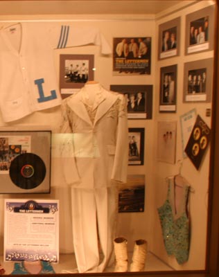 The Lettermen display at The Vocal Group Hall of Fame.