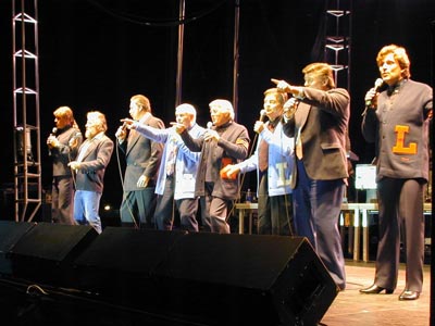 The Lettermen Past and Present Performing at The Vocal Group Hal of Fame Induction Concert.