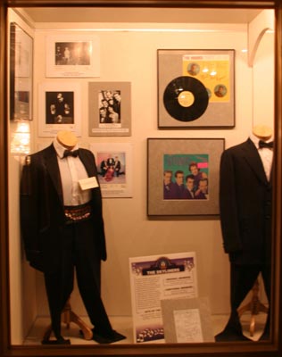 The Skyliners display at The Vocal Group Hall of Fame.