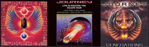 Journey Album covers